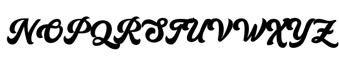 MondeRetro-Regular Font UPPERCASE