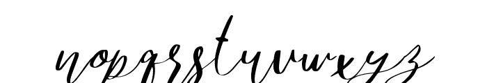 Mondier-Italic Font LOWERCASE