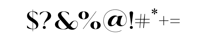 MoneaAlegante-Regular Font OTHER CHARS