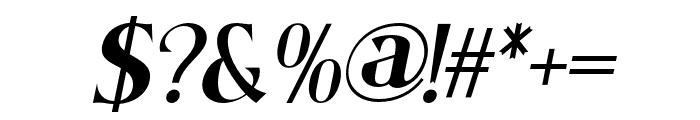 MoneraItalic-Regular Font OTHER CHARS