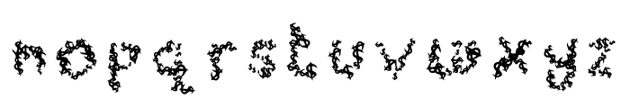 Moneymoney Font LOWERCASE