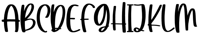 Monfish Font UPPERCASE