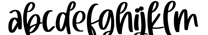 Monfish Font LOWERCASE