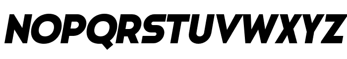 Mongule-Slanted Font UPPERCASE