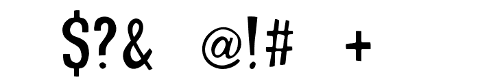 Monica Font - Filled Regular Font OTHER CHARS