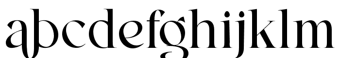 MonichaRegular Font LOWERCASE