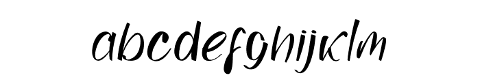 Monight Font LOWERCASE