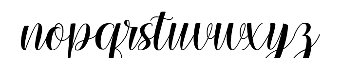 MonikaScript-Regular Font LOWERCASE