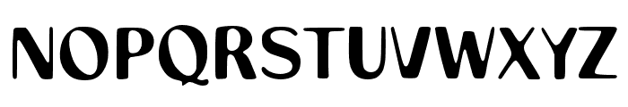 Monk Regular Font UPPERCASE