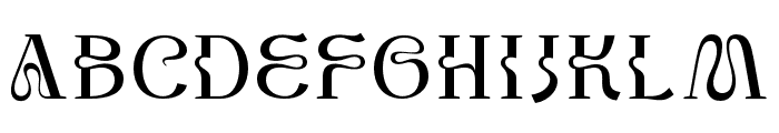 Monkeg Regular Font UPPERCASE