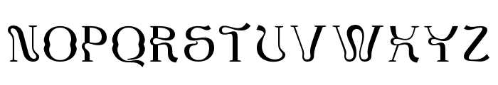Monkeg Regular Font UPPERCASE