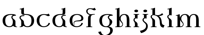 Monkeg Regular Font LOWERCASE