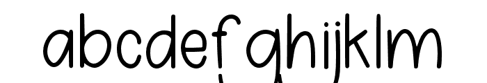 Monkey Bars Regular Font LOWERCASE