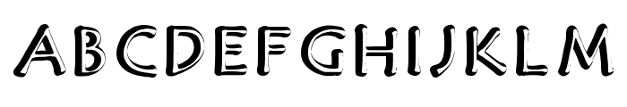 Monkey Regular Font UPPERCASE