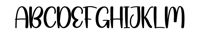 Monlight Font UPPERCASE