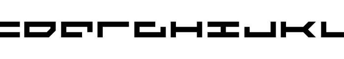Mono Font LOWERCASE