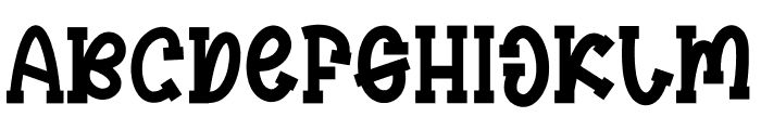 Monoblock Font UPPERCASE