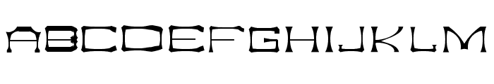 Monog Font LOWERCASE