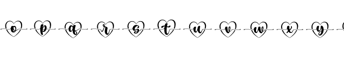 Monogram Beauty Love Font UPPERCASE
