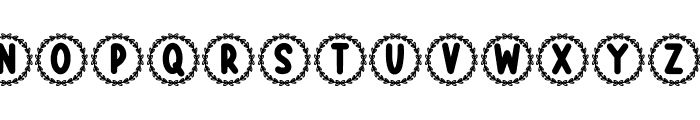 Monogram Bittilove Font LOWERCASE