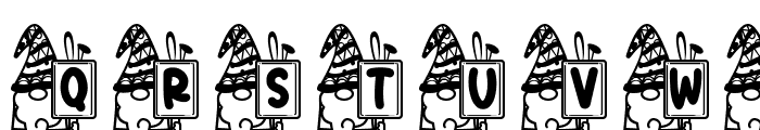 Monogram Bunny Gnome Font UPPERCASE