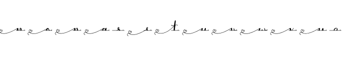 Monogram Calligraphy 3 Font UPPERCASE