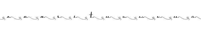 Monogram Calligraphy 5 Font UPPERCASE