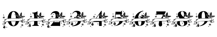 Monogram Christmas Suse Regular Font OTHER CHARS