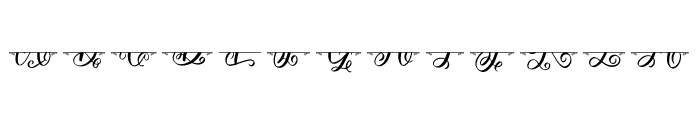 Monogram Classy Two Font LOWERCASE