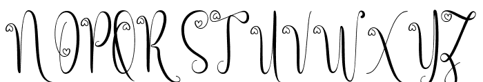 Monogram Cute Font LOWERCASE