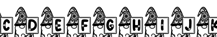 Monogram Ethnic Gnome Font UPPERCASE