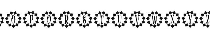 Monogram Jasmine Font LOWERCASE