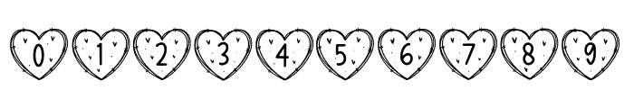 Monogram Love Wire Font OTHER CHARS