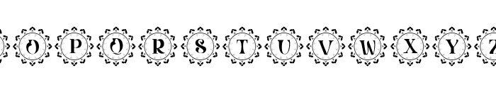 Monogram Ninelia Font LOWERCASE