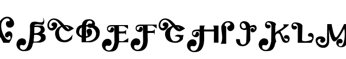 Monogram Prince Font LOWERCASE