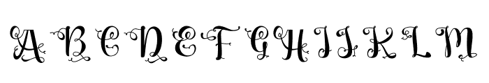 Monogram Root Font LOWERCASE