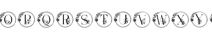 Monogram Sakura Font LOWERCASE