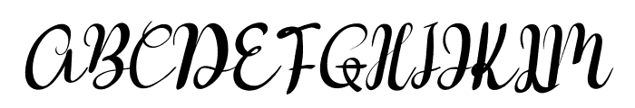 Monogram Signature Font UPPERCASE