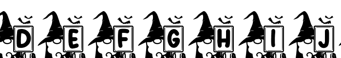 Monogram Spooky Gnome Font UPPERCASE