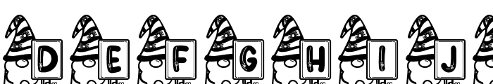 Monogram Spring Gnome Font LOWERCASE