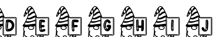 Monogram Summer Gnome Font UPPERCASE