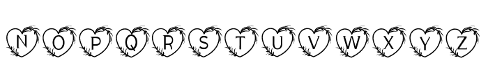 Monogram Sweet Love Font UPPERCASE