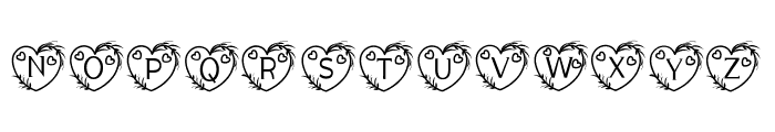 Monogram Sweet Love Font LOWERCASE