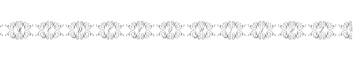 Monogram Wedding Font UPPERCASE