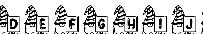 Monogram Winter Gnome Font UPPERCASE