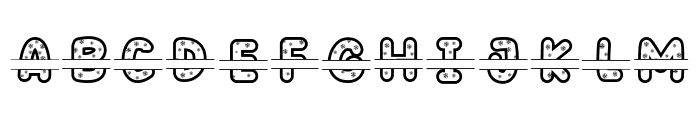 Monogram Winter Font LOWERCASE