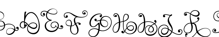 Monogram handwriting 05 Regular Font LOWERCASE