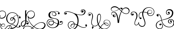 Monogram handwriting 05 Regular Font LOWERCASE