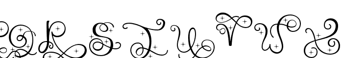 Monogram handwriting 07 Regular Font UPPERCASE