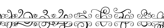 Monogram handwriting 13 Regular Font OTHER CHARS